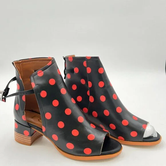 FSJ | Shoes | Fsj Women Peep Open Toe Boot Cut Out Buckle  FSJ Women Peep Open Toe Sandals Boot Cut Out Buckle Ankle Bootie Comfortable main image 0